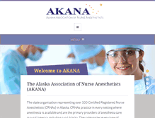 Tablet Screenshot of alaskacrna.com
